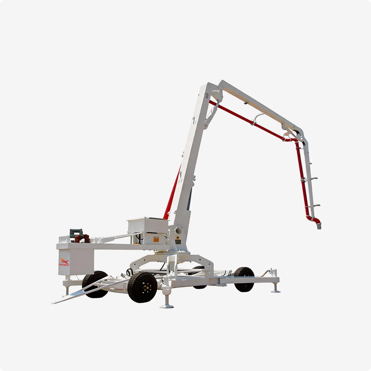 PB17D-3R Mobile Concrete Placing Boom — 17 m on a Wheeled Frame