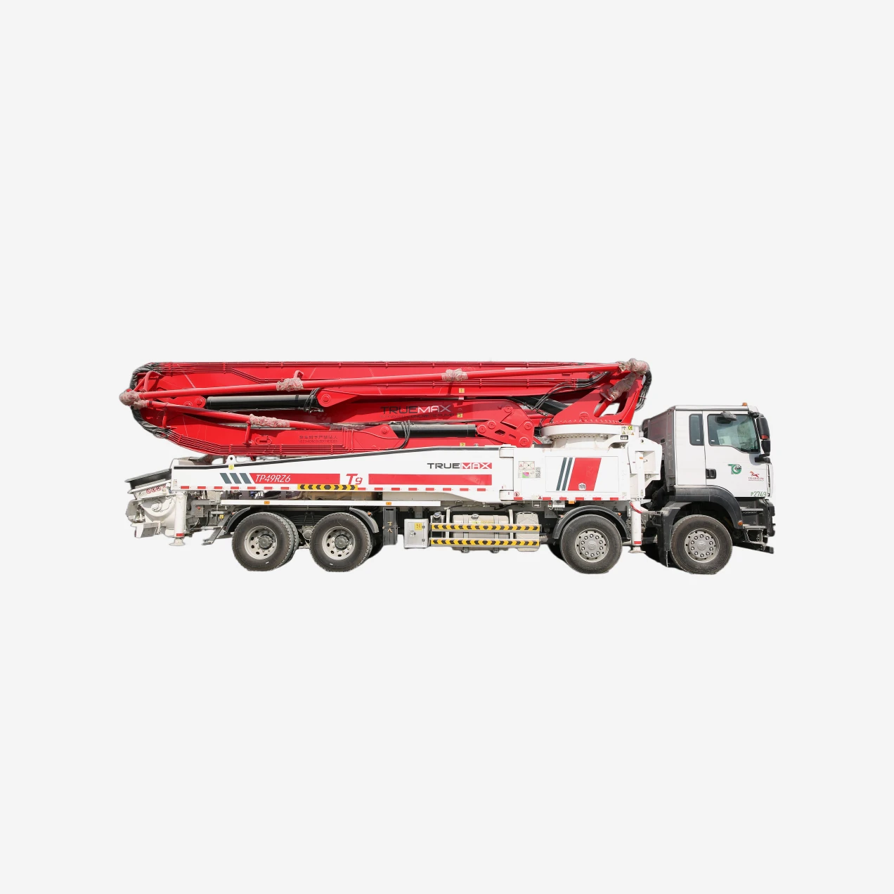 TP49RZ6 Truck-Mounted Concrete Boom Pump — 49 m