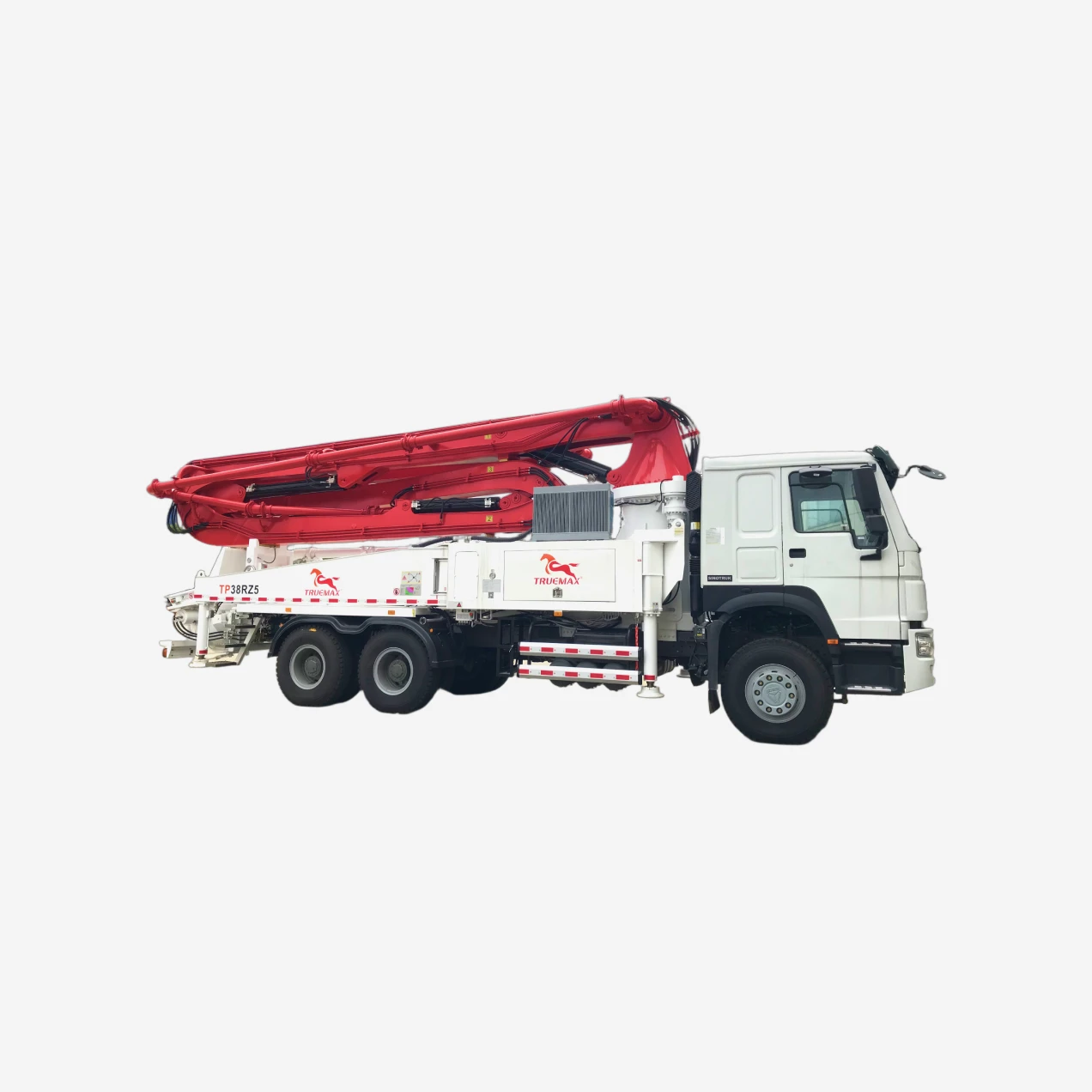 TP38RZ5 Truck-Mounted Concrete Boom Pump — 38 m