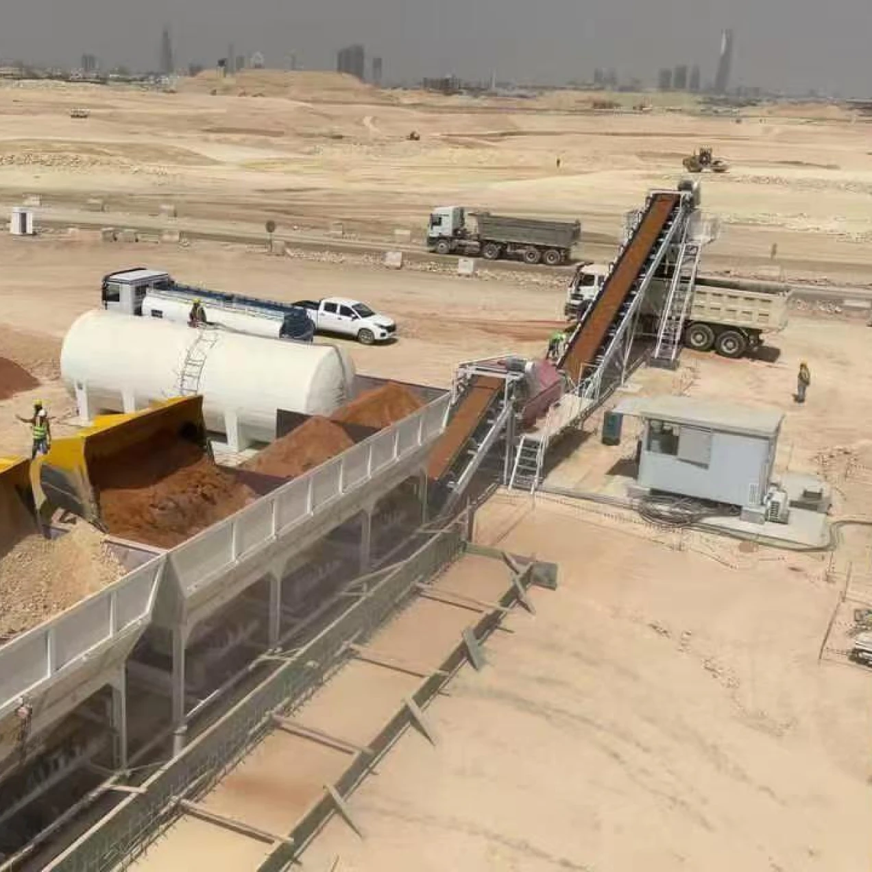 SMP1000G Stabilized Soil Mixing Plant — 1,000 t/h, 6-Bin