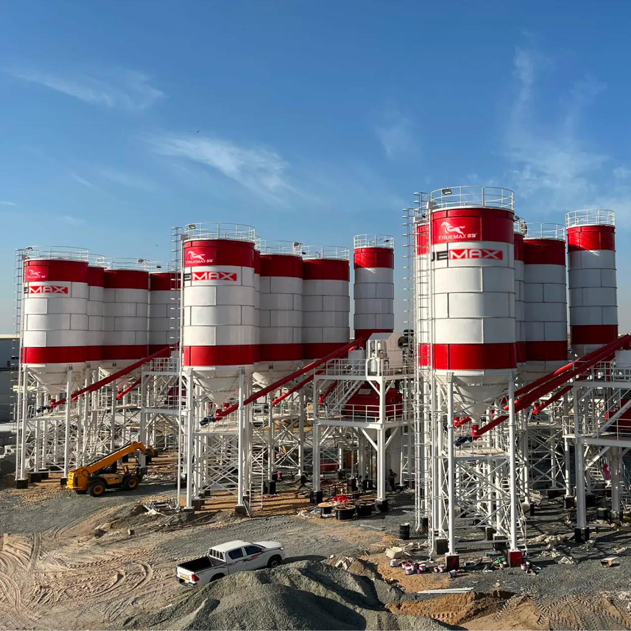 CBP240S Stationary Concrete Batching Plant — 240 m³/h