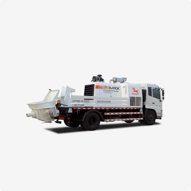 LP100.18.253D Truck-Mounted Concrete Line Pump — High-Volume Φ230 Pump