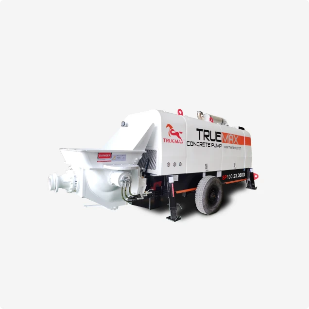 SP100.23.360D High Pressure Stationary Concrete Pump — 23 MPa for High-Rise