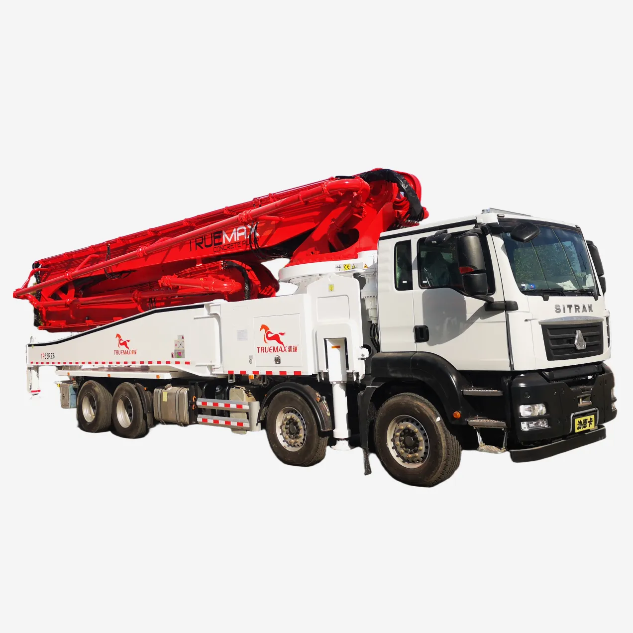 TP63RZ6 Truck-Mounted Concrete Boom Pump — 62.1 m