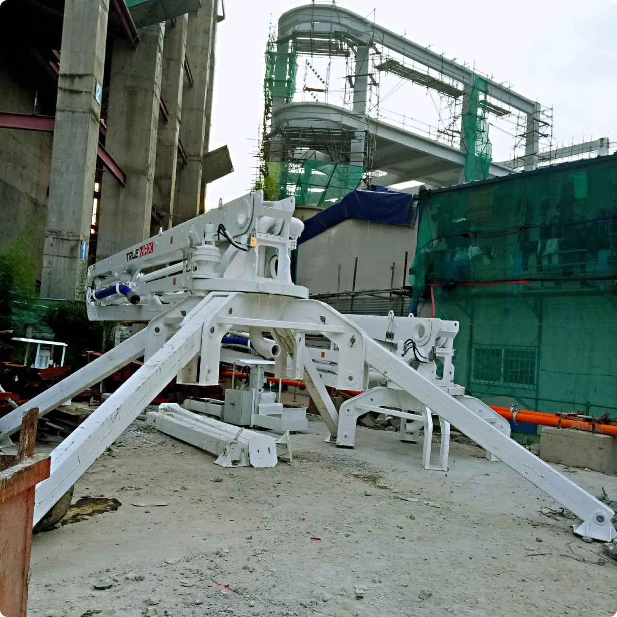 PB21B-3R Spider Concrete Placing Boom — 21 m