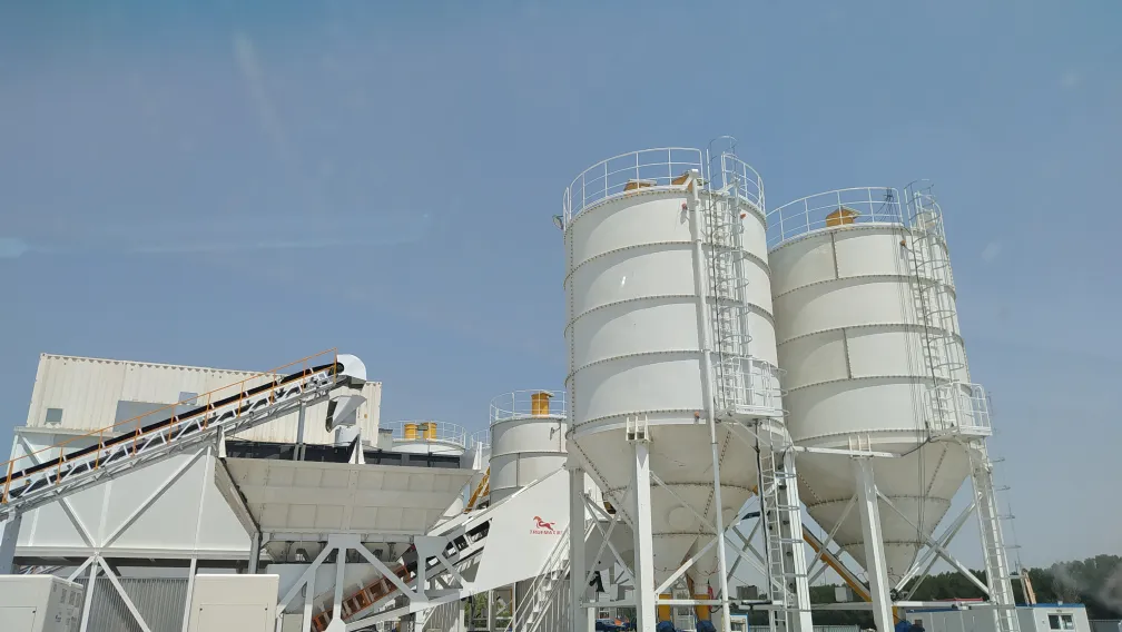 Concrete Batching Automation: Moisture Sensors, Wattmeter Slump Control, and Ribbon Feeding